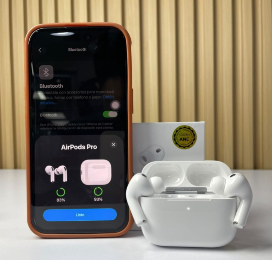 Audífonos Bluetooth Pro 3 con estuche de carga